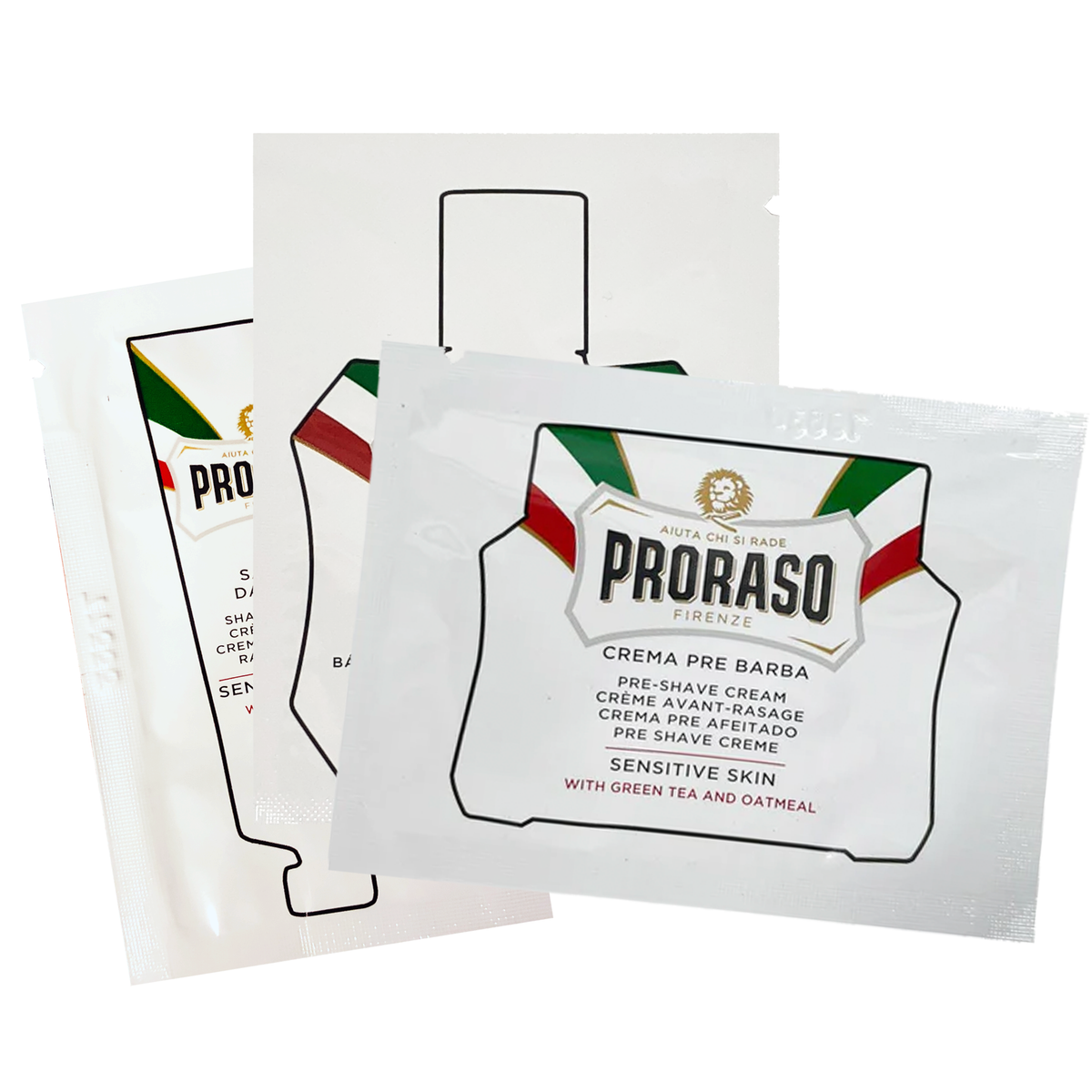 PRORASO SAMPLE SACHET Trio SENSITIVE – Proraso UK