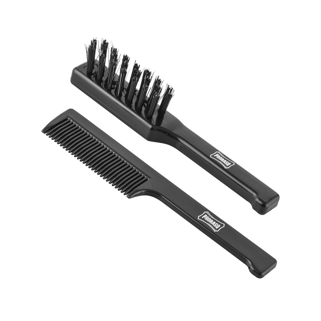 Moustache Comb & Beard Brush set